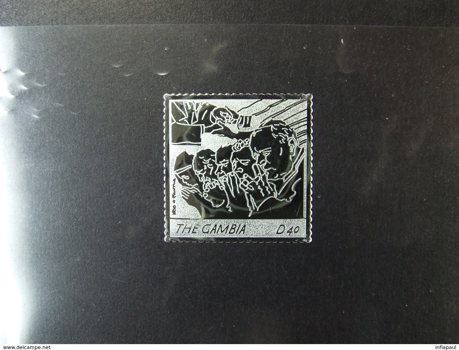Gambia - 5548-74 Papst Silber Und Goldbriefmarken Komplett ** MNH Michelwert 180,00 € (6676) - Päpste