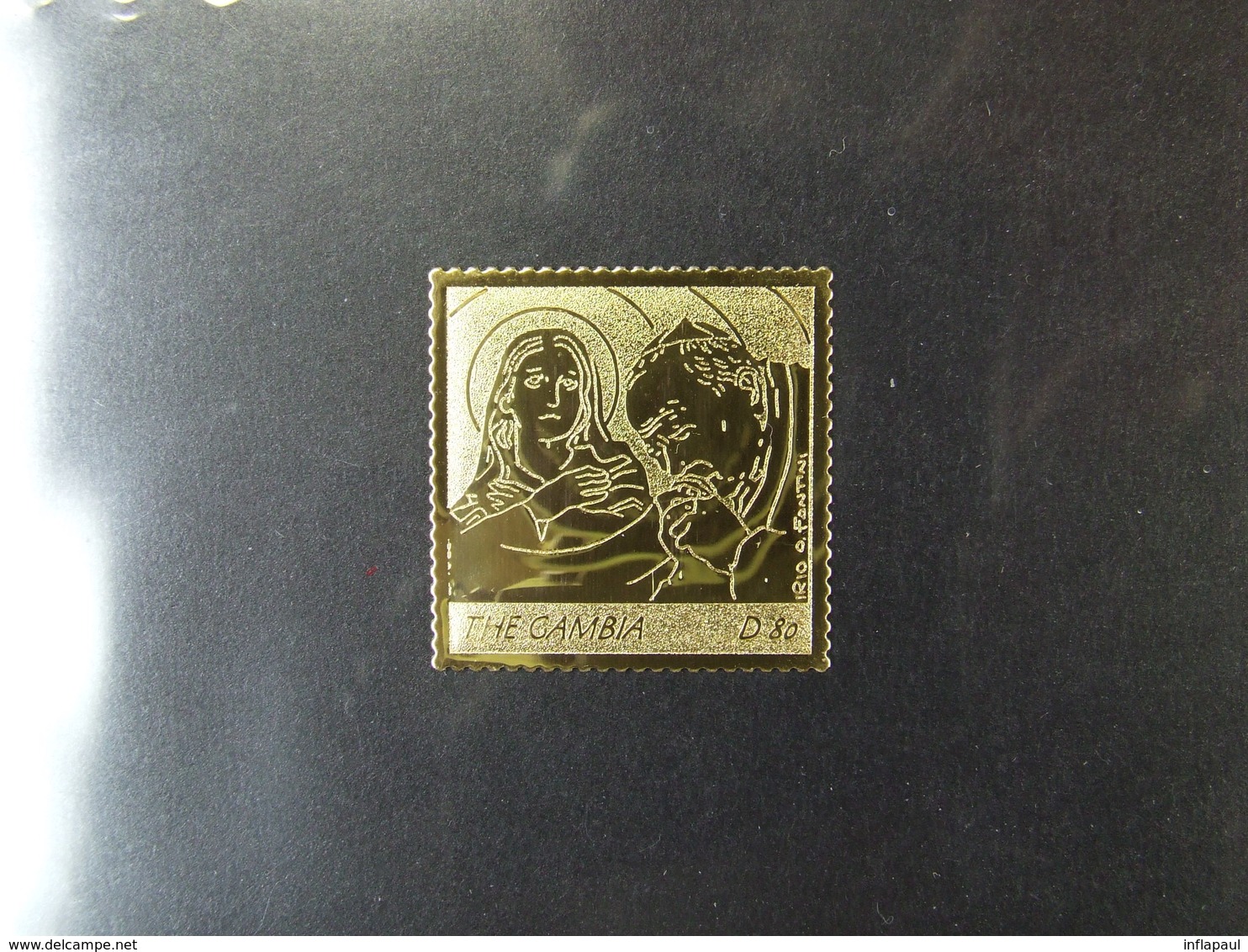Gambia - 5548-74 Papst Silber und Goldbriefmarken komplett ** MNH Michelwert 180,00 € (6676)