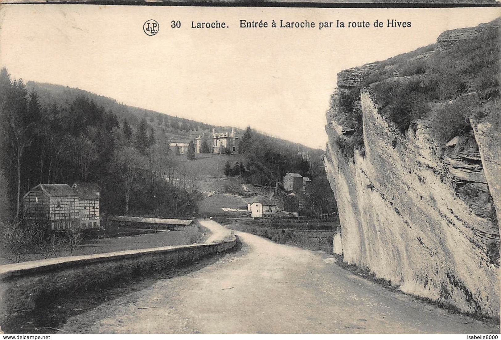 Luxembourg   Laroche  Entrée à Laroche Par La Route De Hives          I 4572 - La-Roche-en-Ardenne