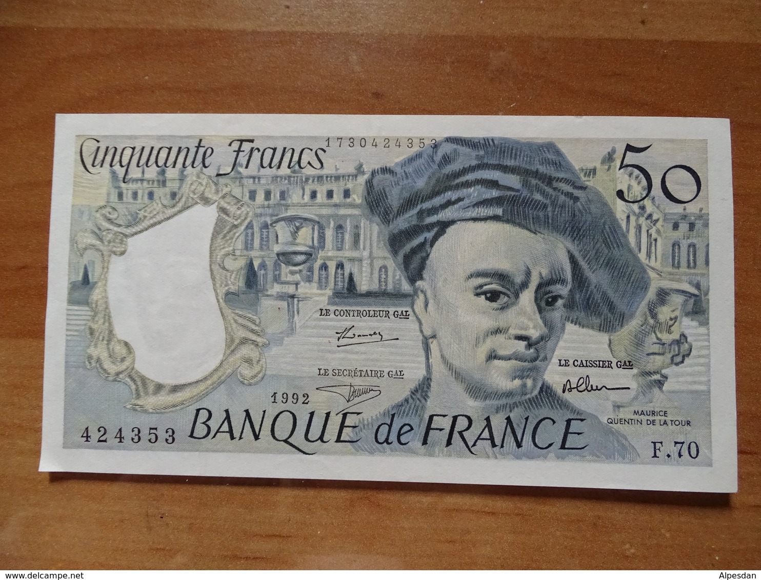 Billet France 50 Francs Quentin De La Tour - F.70 - 1992 - 50 F 1976-1992 ''Quentin De La Tour''