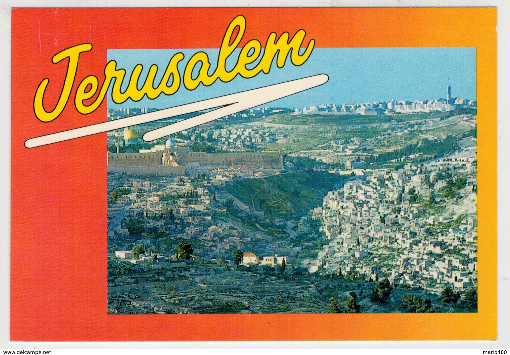 JERUSALEM   PANORAMA        (NUOVA) - Israele