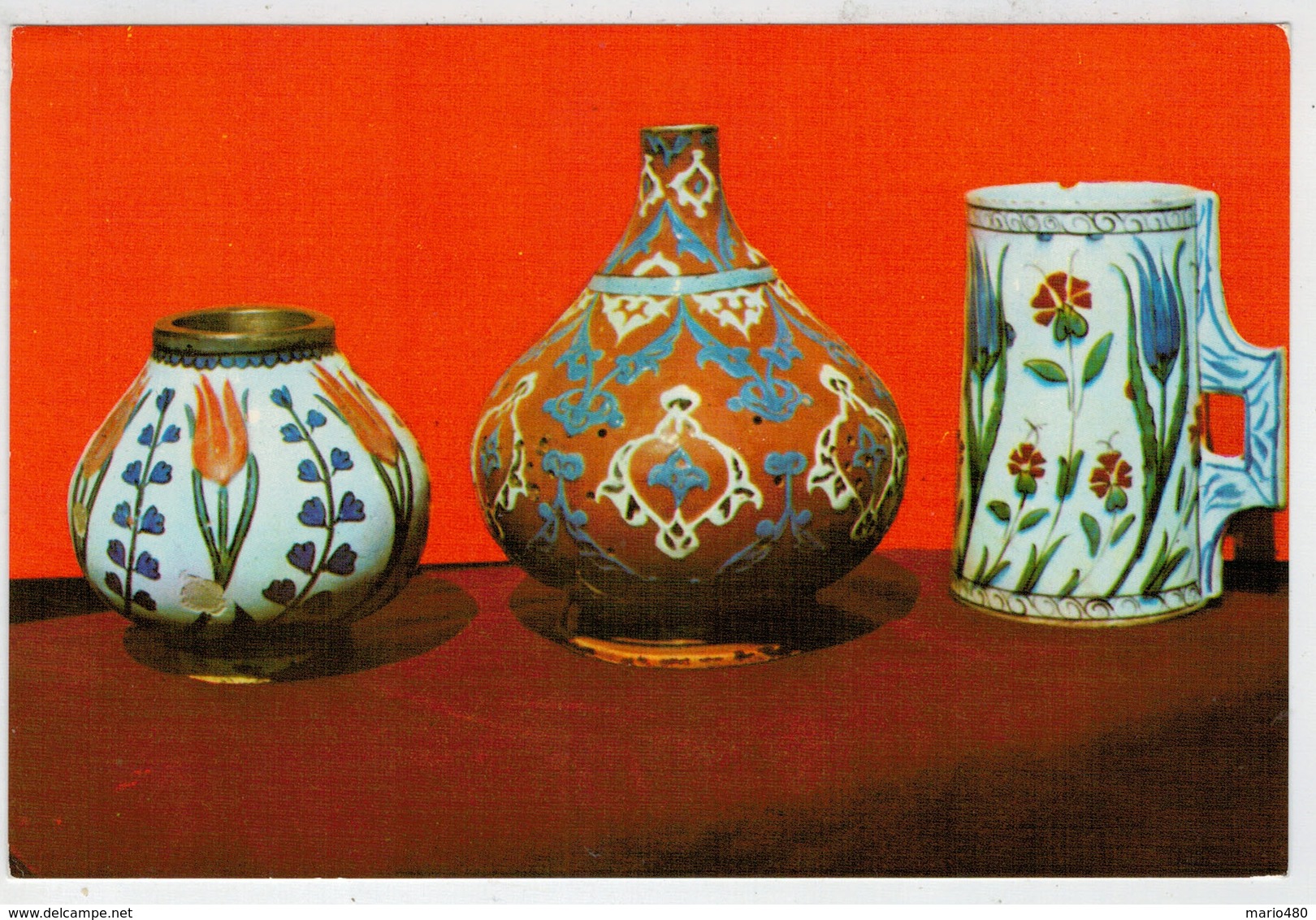 CUP, INK- CONTAINER, CARAFE  FROM  IZNIK  SECON  HALF OF XVI CENTURY        (NUOVA) - Türkei