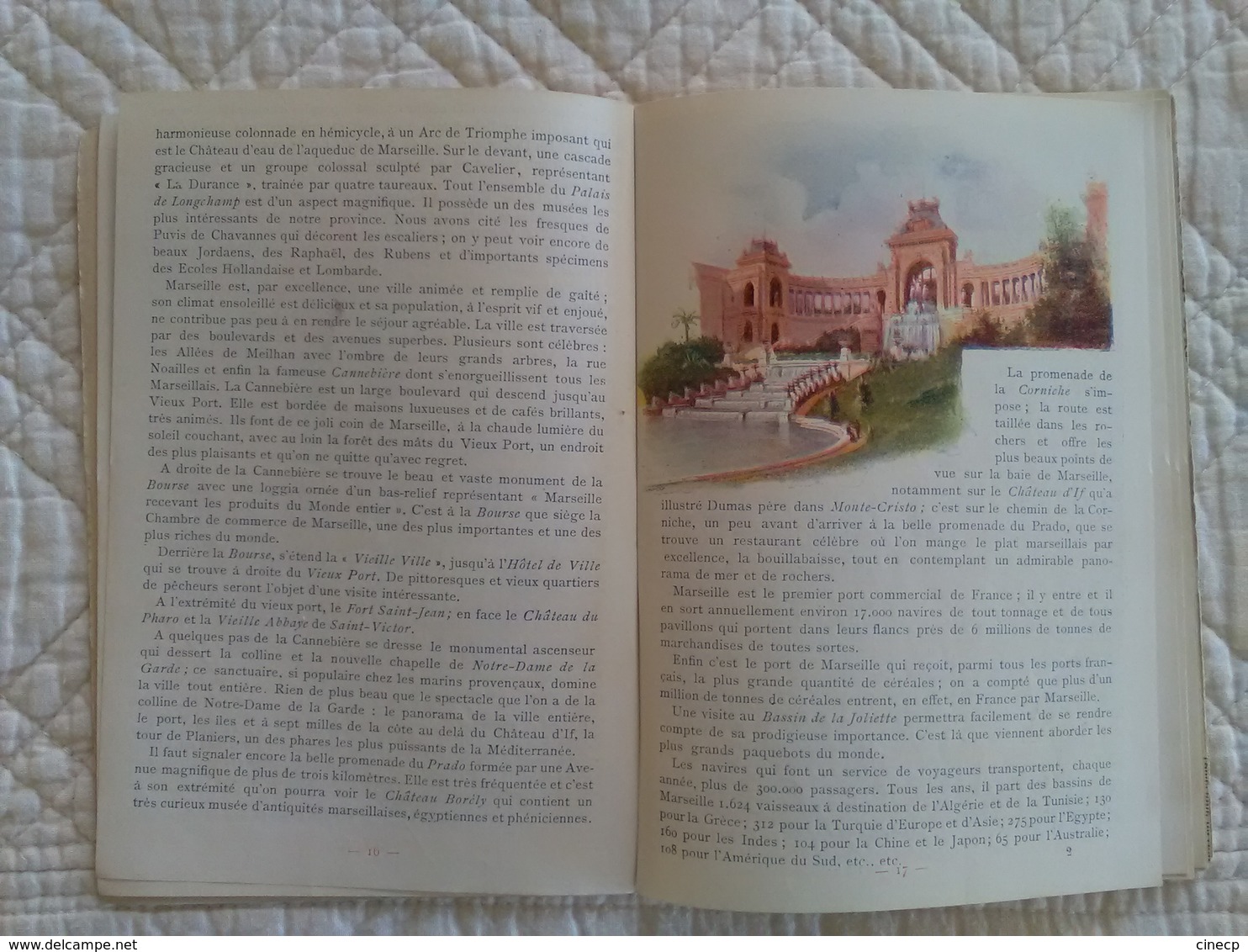 Dépliant touristique CHEMINS DE FER PLM superbes illustrations Art Nouveau des villes gares du réseau attelage à chien