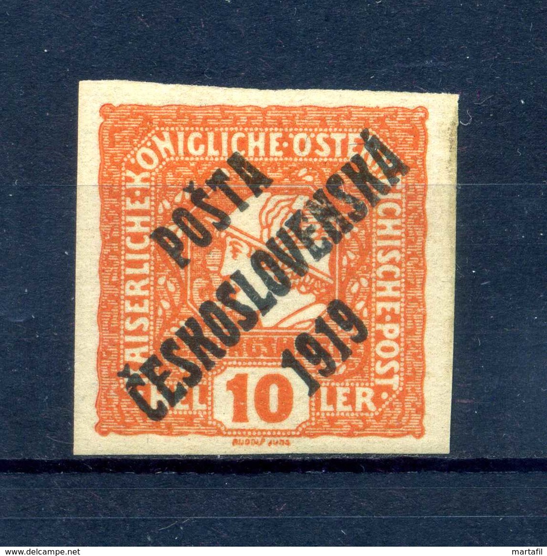 1919 CECOSLOVACCHIA Yv. 106 * - Nuovi