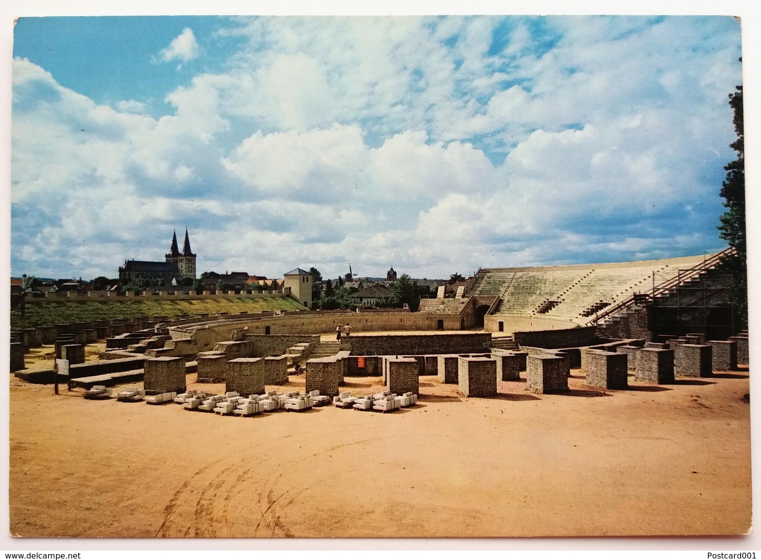 #385  Roman Amphitheatre In Archäologischer Park Xanten - GERMANY - Postcard - Xanten