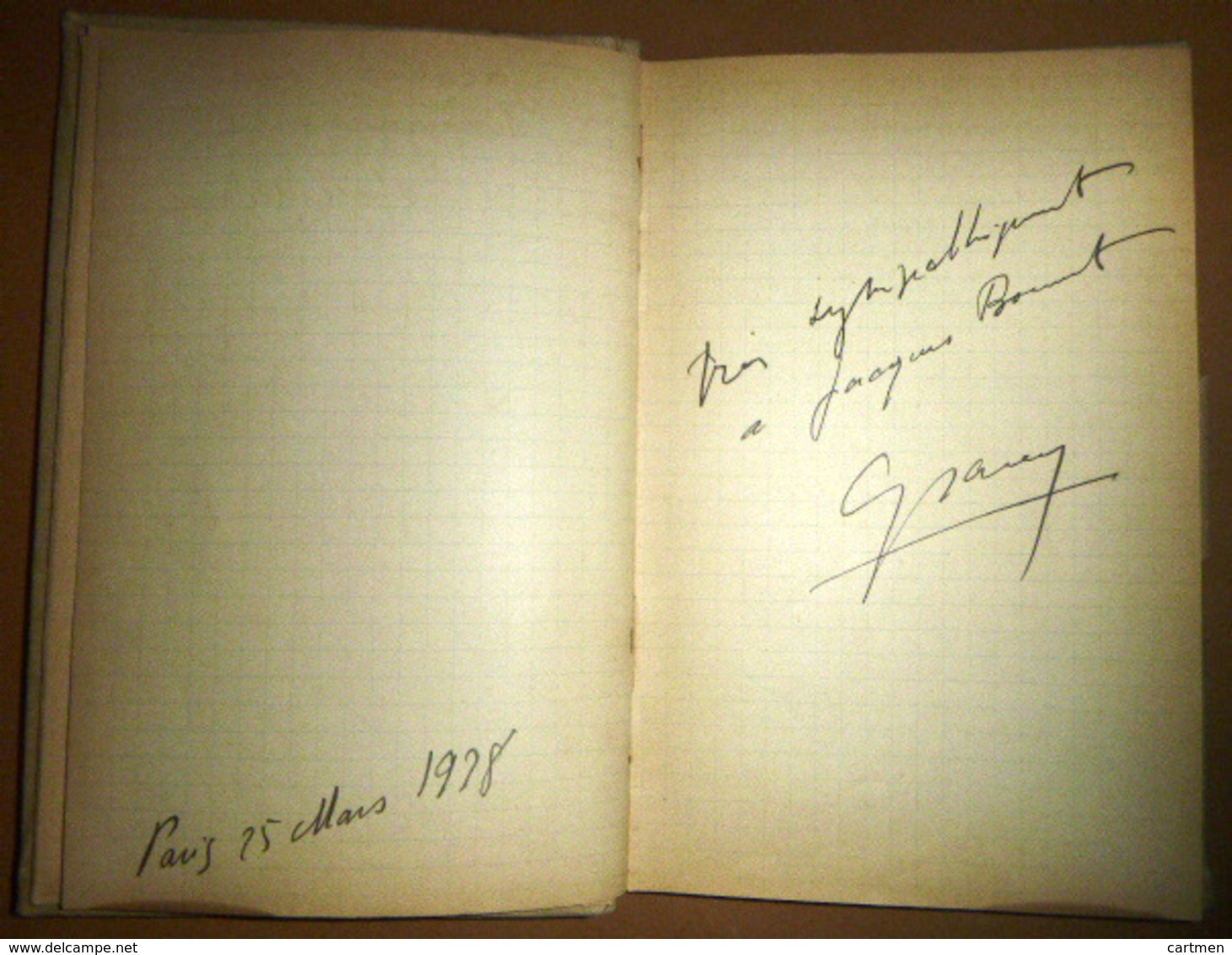 AUTOGRAPHES RECUEIL JOSEPHINE BAKER MISTINGUETT GEORGES THILL  WILLIE LEWIS CHRISTIAN GERARD  RAY VENTURA