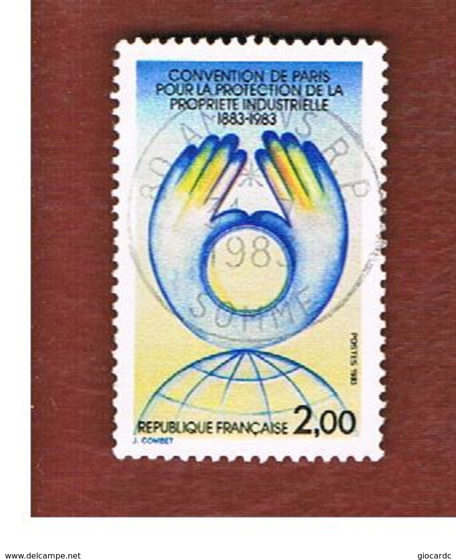 FRANCIA (FRANCE) -   SG 2589   -      1983   PROTECTION OF INDUSTRIAL PROPERTY  -  USED - Usati
