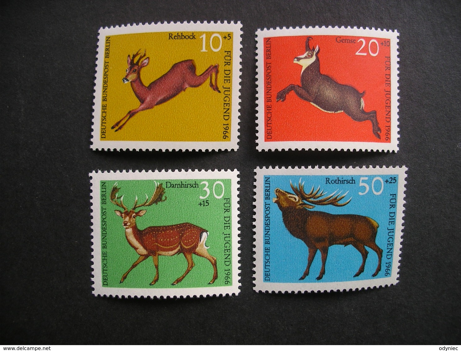 GERMANY BERLIN Animals 1966 MNH - Other & Unclassified