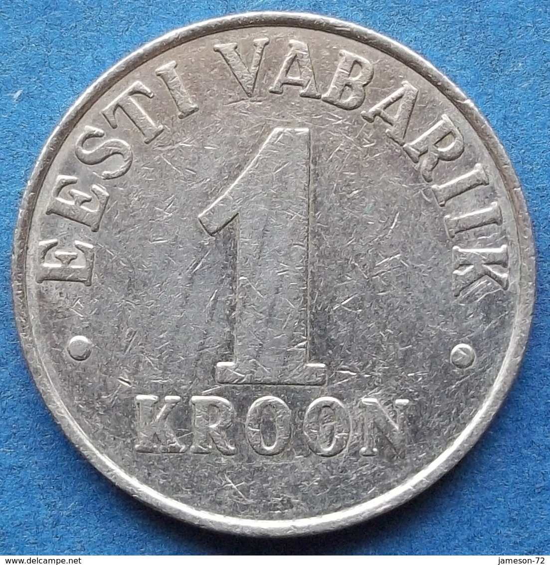 ESTONIA - 1 Kroon 1995 KM# 28 Kroon Coinage (1991- 2010) - Edelweiss Coins - Estonie