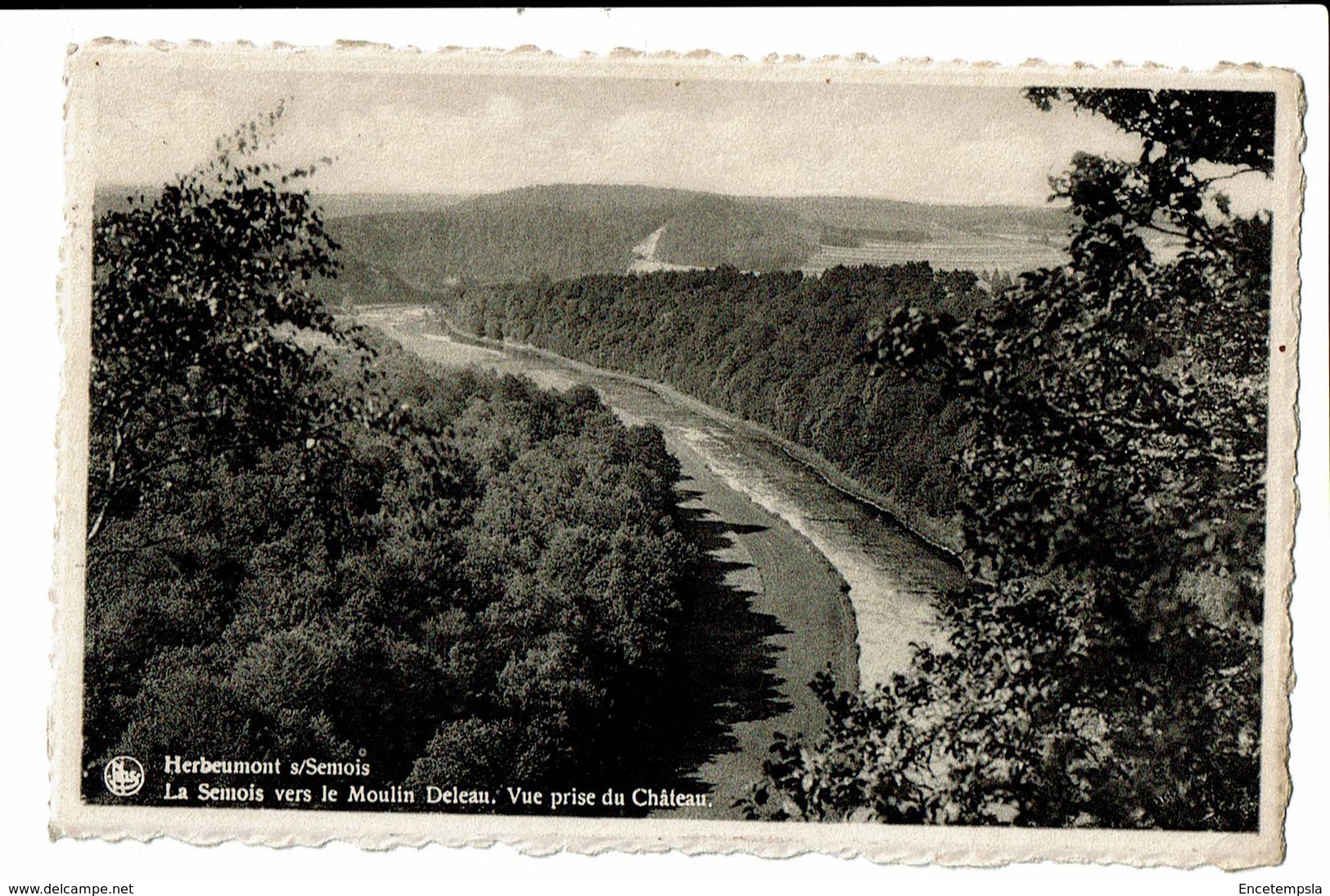 CPA - Cartes Postales -Belgique -  Herbeumont La Semois Vers Le Moulin Deleau-1951 -S3699 - Herbeumont