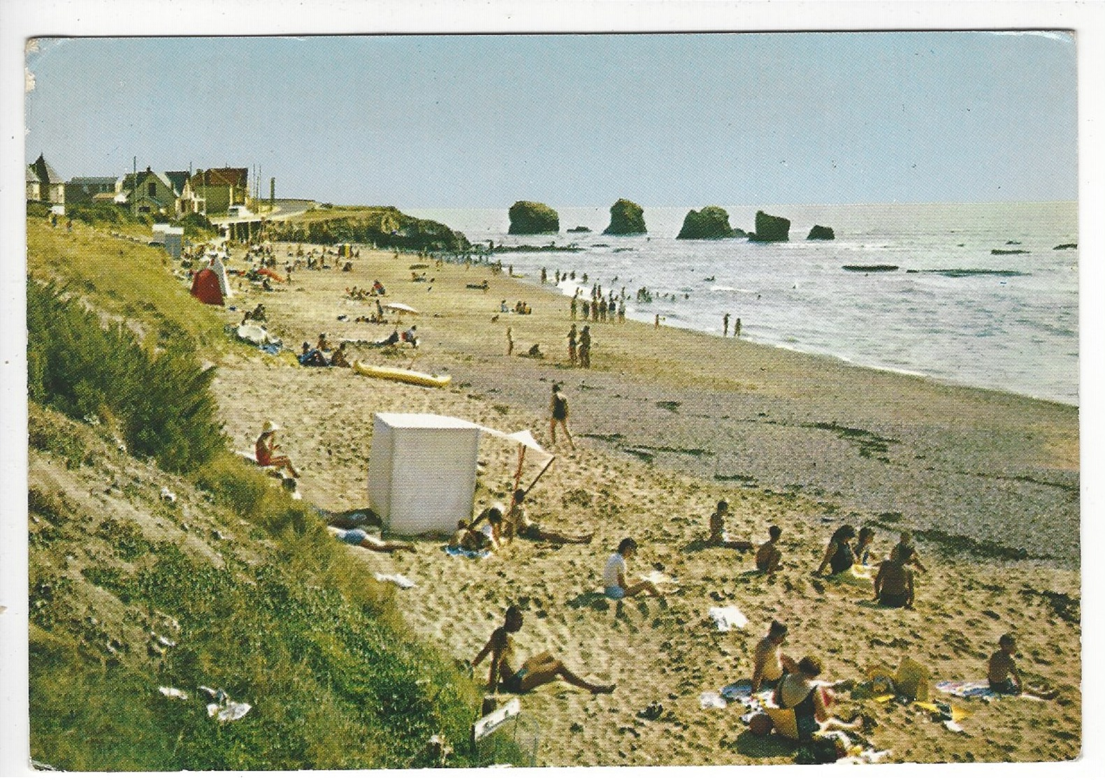 ST. HILAIRE DE RIEZ (Vendée).- 4 - SION SUR L'OCEAN.- Plage Des Pinneaux - Saint Hilaire De Riez