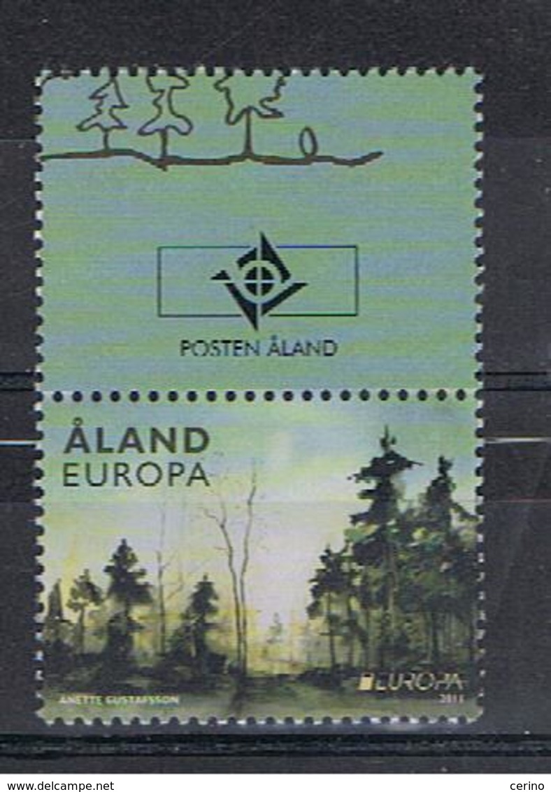 ALAND:  2011  EUROPA  CEPT  -  S. CPL. 1  VAL. N. - 2011