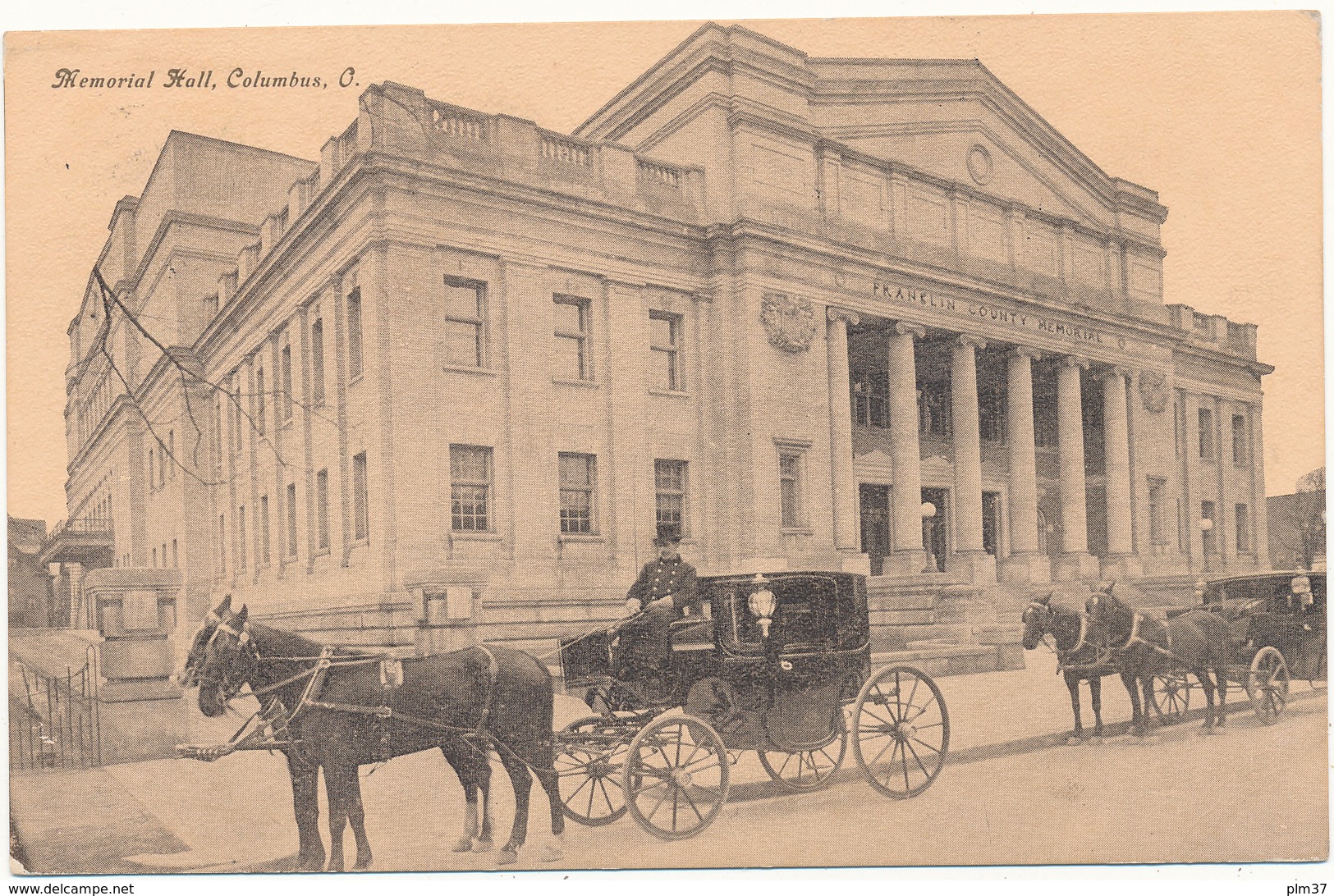 OH - COLUMBUS - Memorial Hall - Columbus