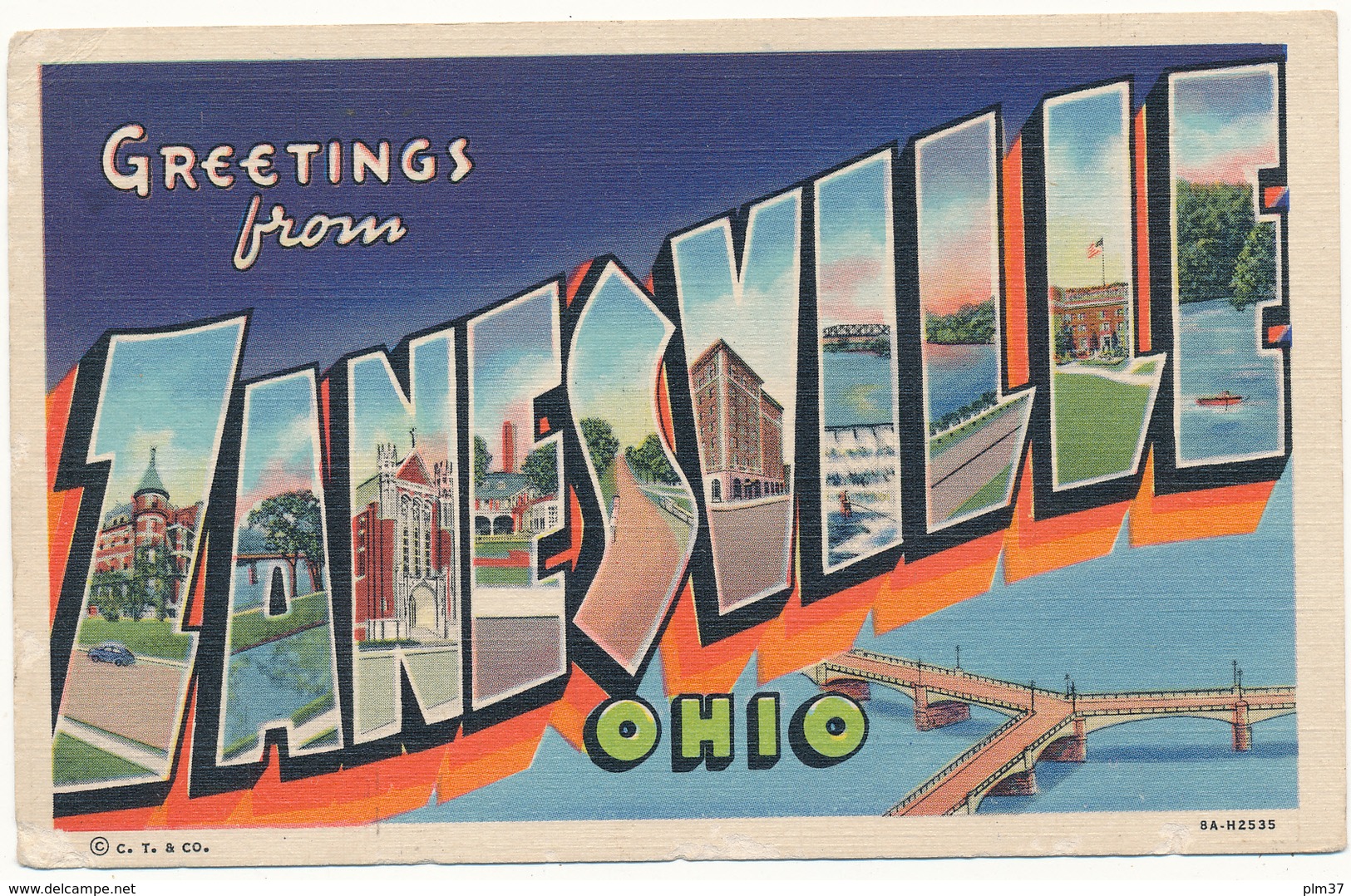 OH - ZANESVILLE - Greetings From.... - Zanesville