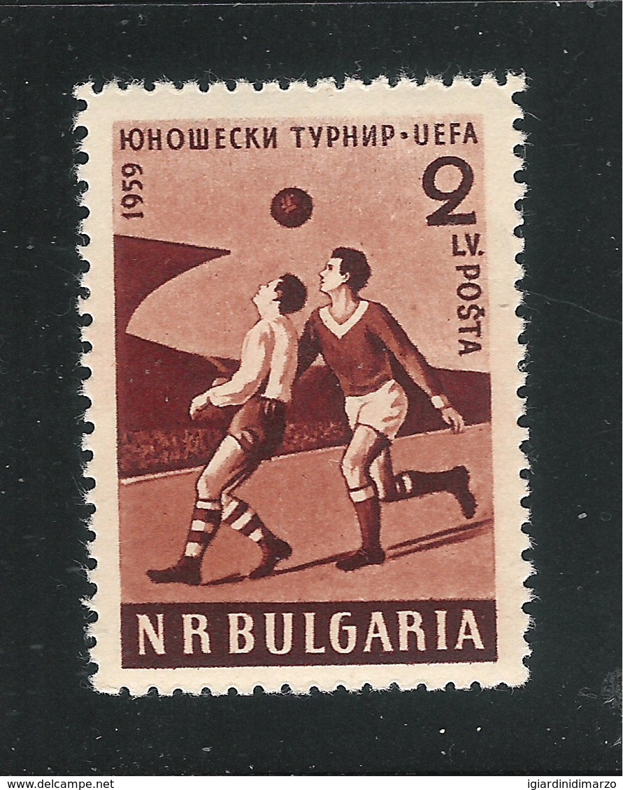 BULGARIA - 1959 - Valore Nuovo Stl Da 2 L. - CAMPIONATI UNIVERSITARI DI CALCIO - In Buone Condizioni. - Nuovi