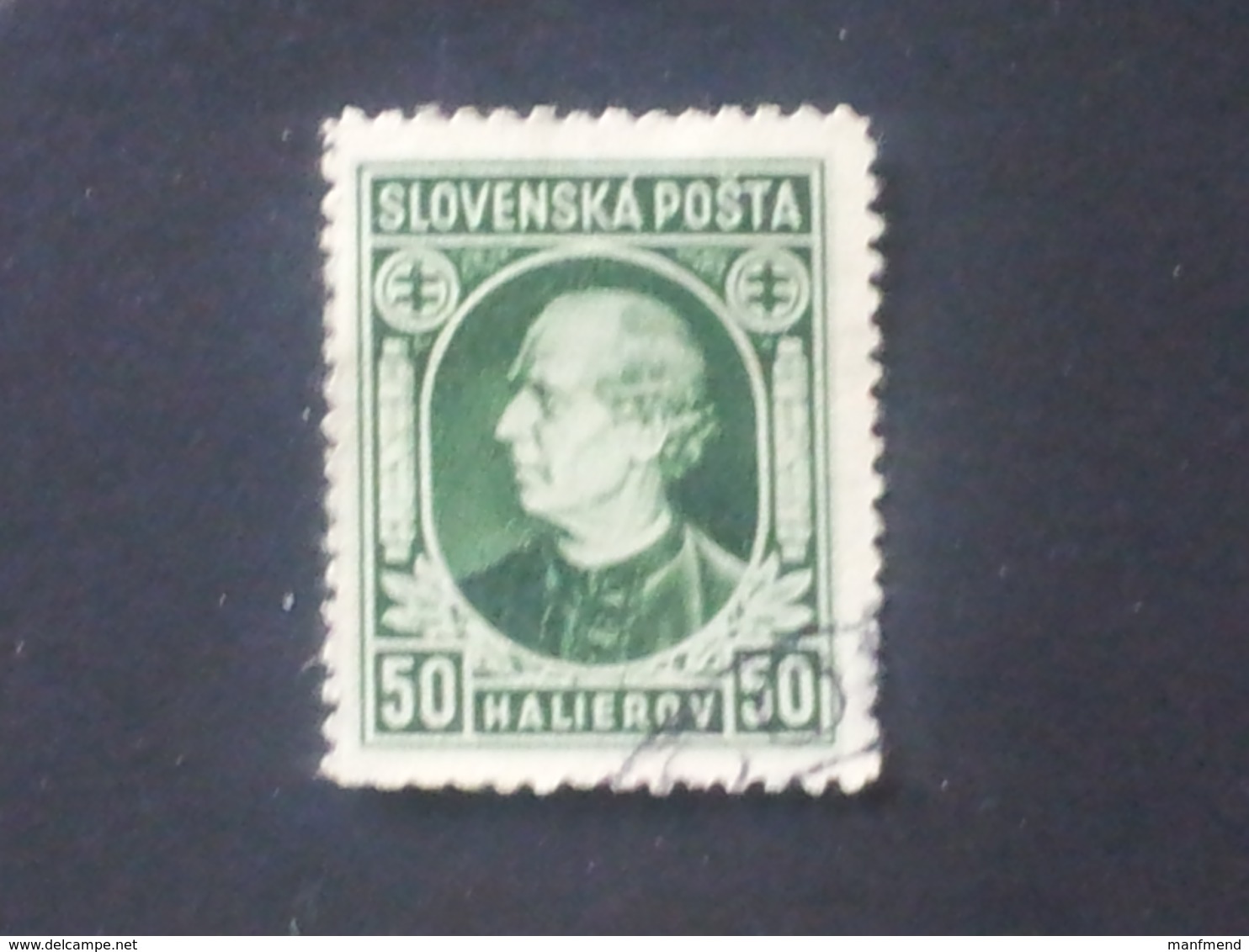 Slovakia - 1939 - Mi:SK 39XA, Sn:SK 30, Yt:SK 26 O - Look Scan - Oblitérés