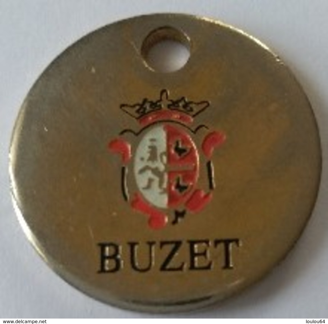 Jeton De Caddie -  BUZET - Les Vignerons De BUZET (47) - En Métal - - Jetons De Caddies