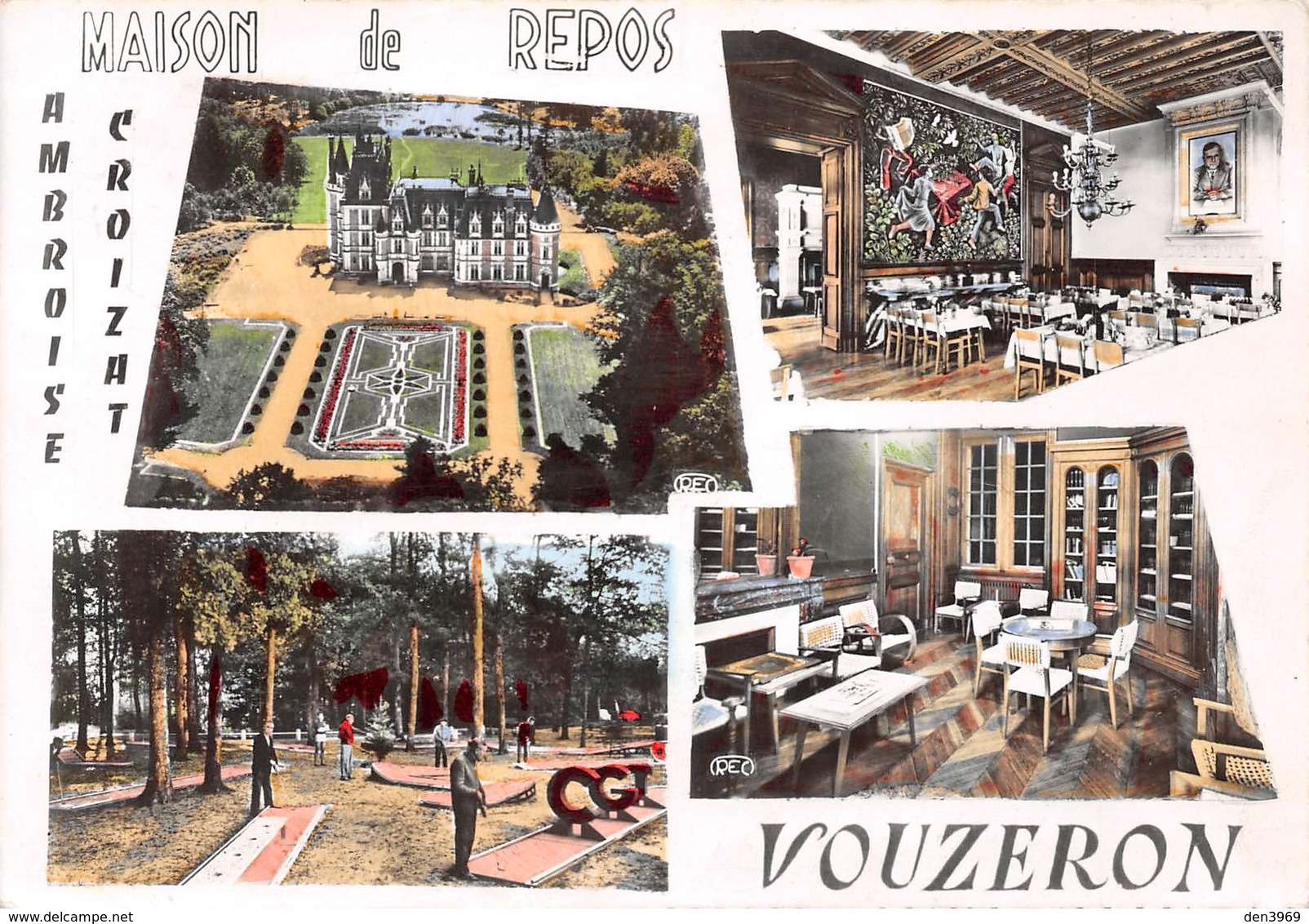Vouzeron - Maison De Repos A. Croizat - Golf Miniature -Unions Syndicales Des Travailleurs De La Métallurgie De La Seine - Vouzeron