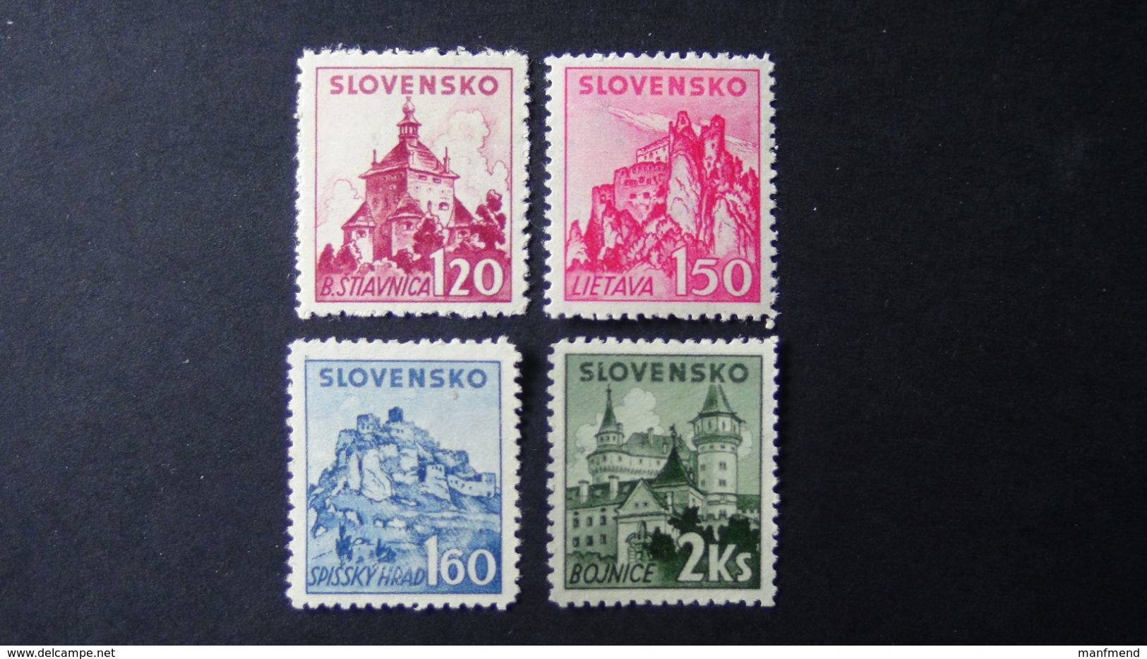 Slovakia - 1941 - Mi:SK 81*MH,82**MNH,83 + 84* O.G. - Look Scan - Neufs