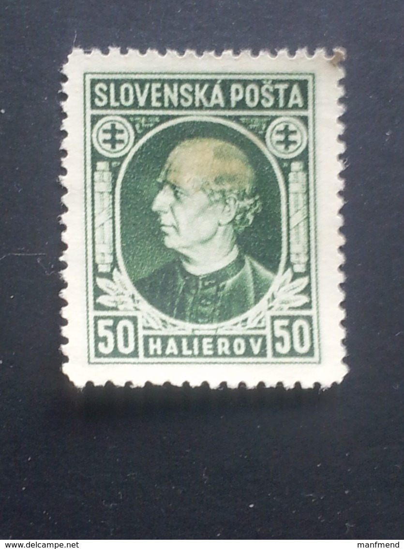 Slovakia - 1939 - Mi:SK 39XA, Sn:SK 30, Yt:SK 26 O.G. - Look Scan - Ungebraucht