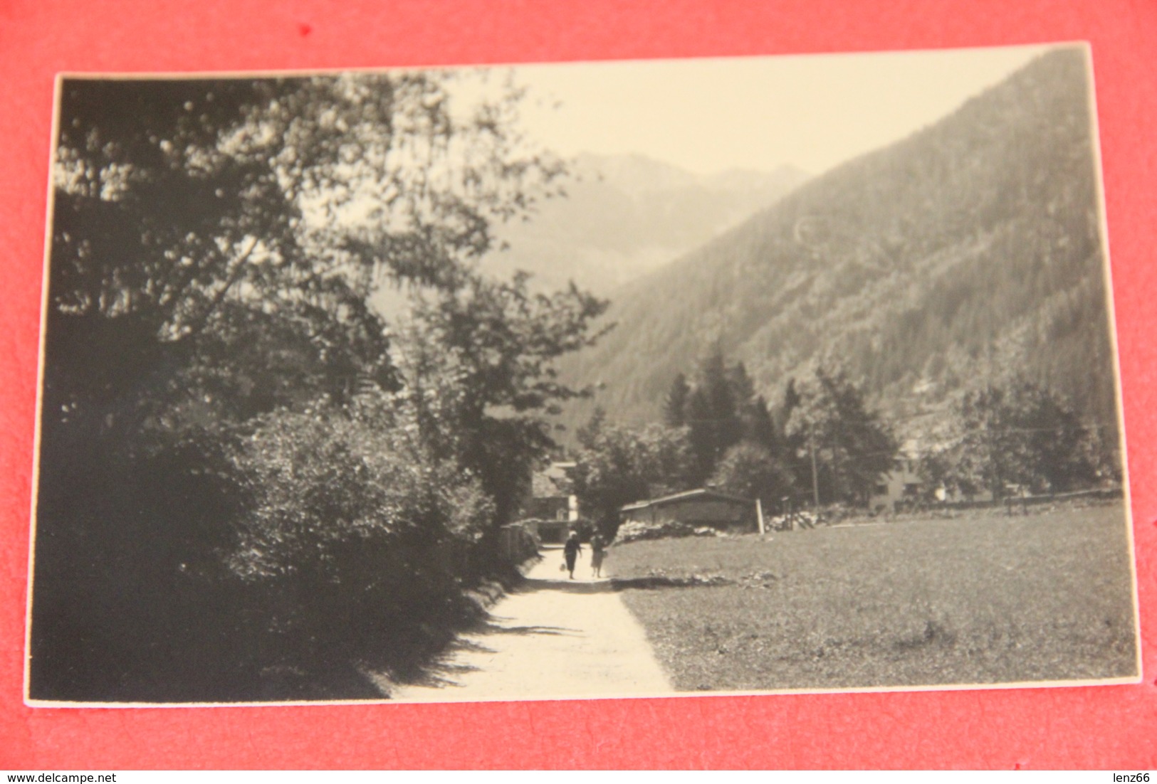 Val Gressoney Aosta Scorcio Rppc Ed. Ferrania NV  Agosto 1960 Scritto A Matita - Altri & Non Classificati