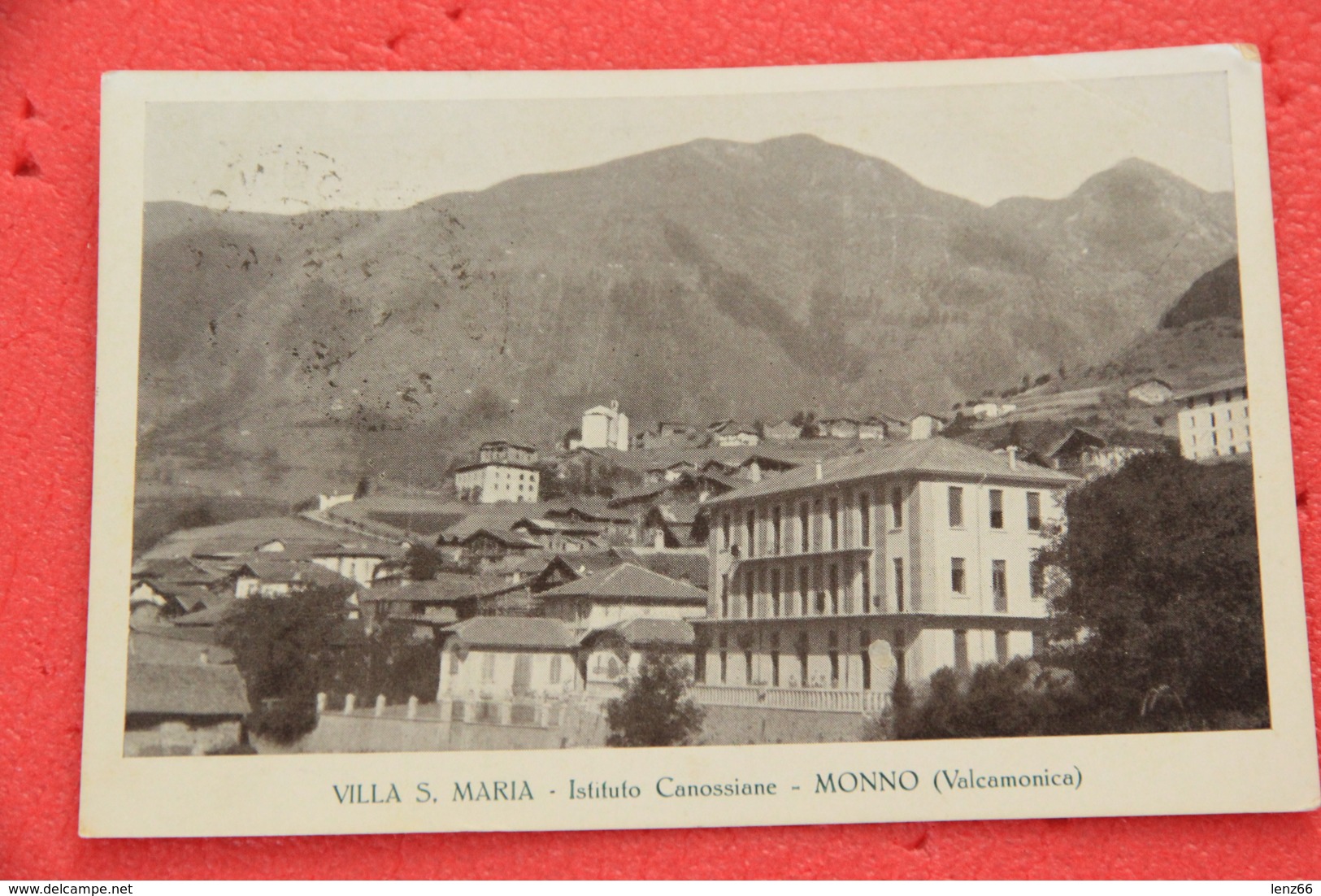 Monno Brescia Villa S. Maria 1940 + Timbro Frazionario - Brescia