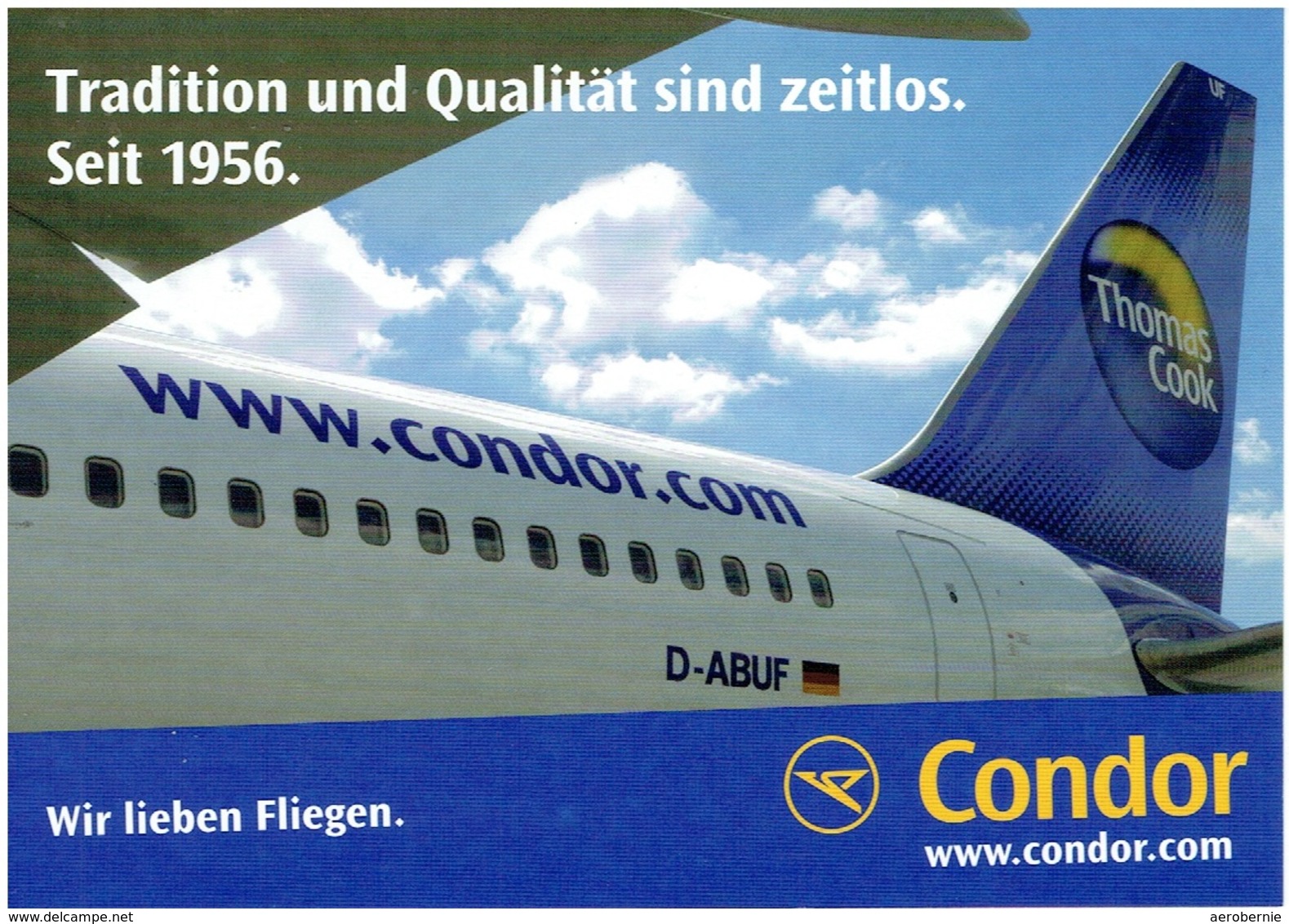 CONDOR - Boeing 767 (Airline Issue) - Tradition Seit 1956 - 1946-....: Moderne