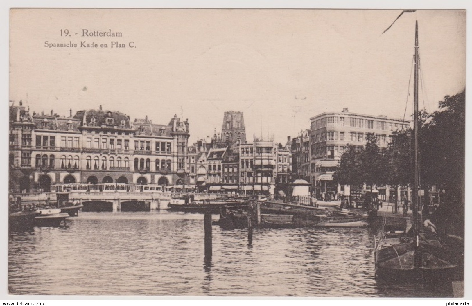 Rotterdam - Spaansche Kade En Plan C - 1912 - Rotterdam