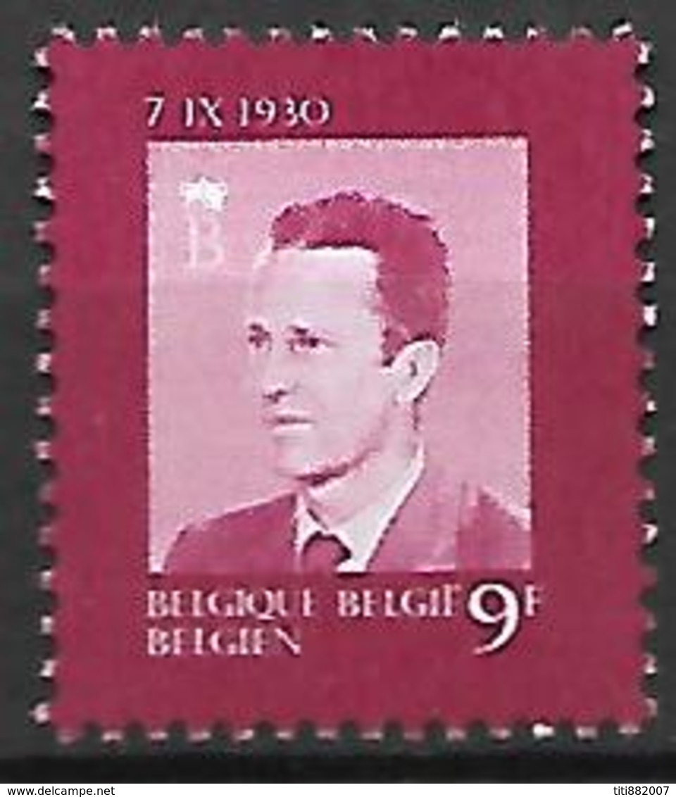 BELGIQUE     -  1980  .  Y&T N° 1986 *.   Roi Baudoin 1er - Unused Stamps