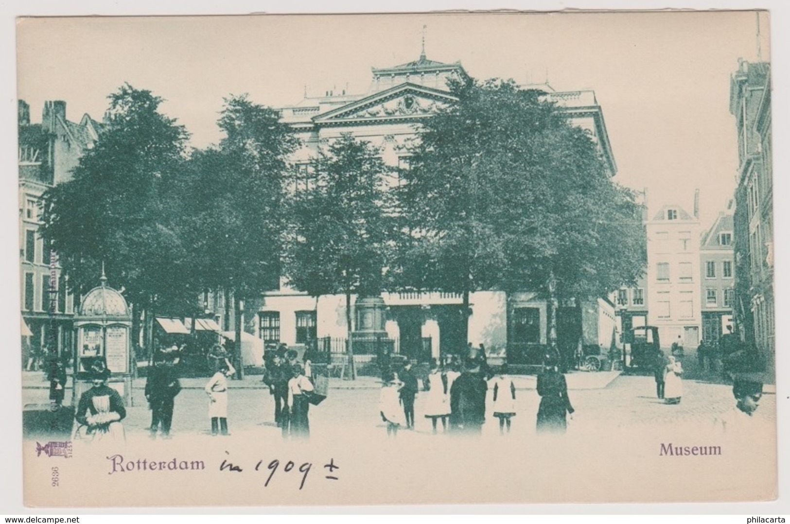 Rotterdam - Museum Met Volk - 1909 - Rotterdam