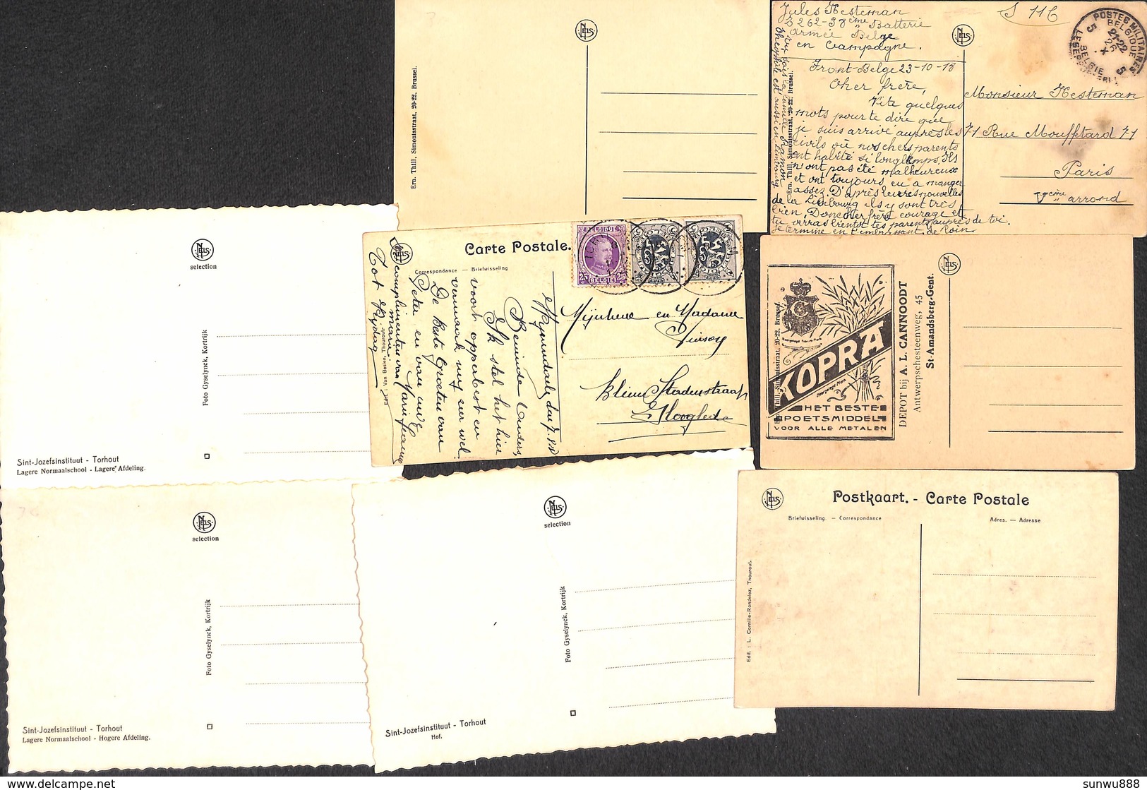 Torhout - Thourout - Lot 8 Cartes (animée,...) - Torhout