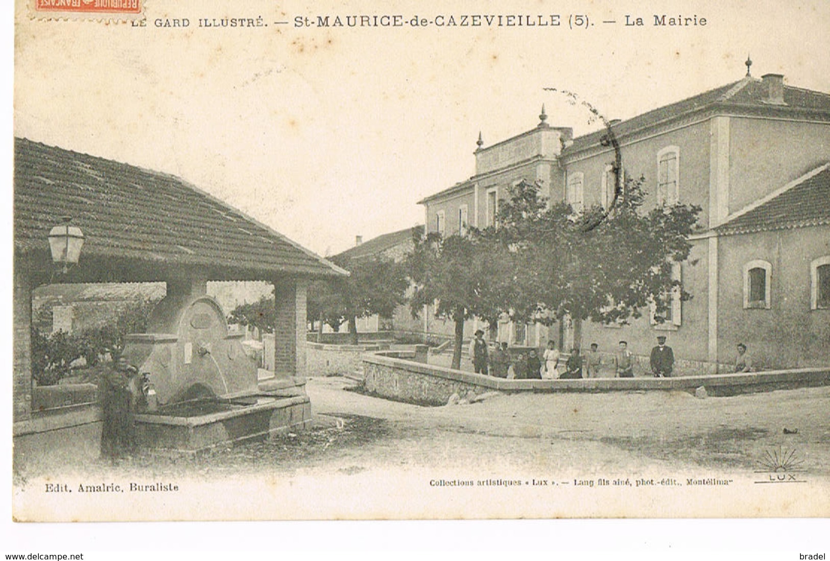 Saint Maurice De Cazevieille, Gard,la Mairie - Autres & Non Classés