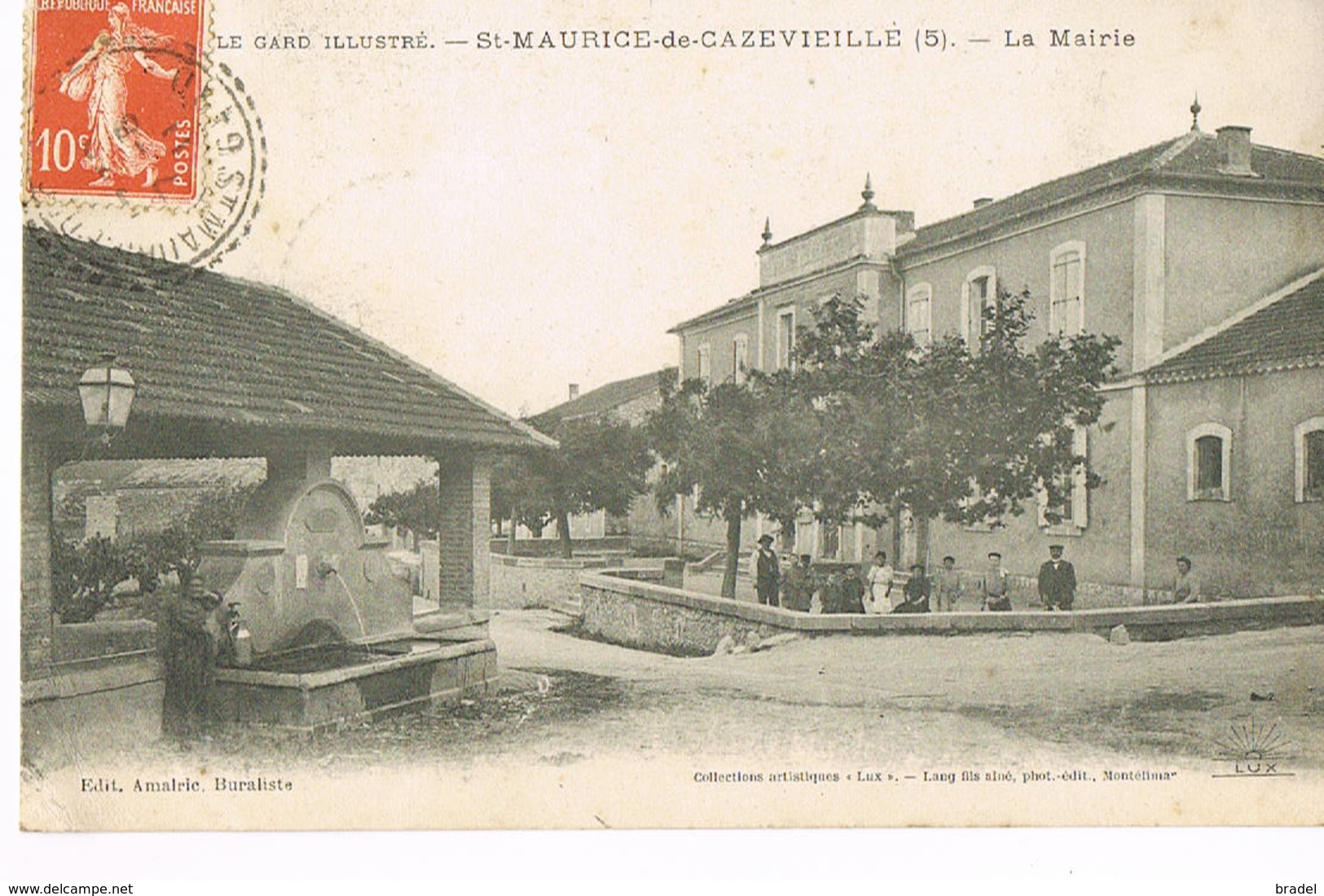 Saint Maurice De Cazevieille, Gard, La Mairie - Autres & Non Classés