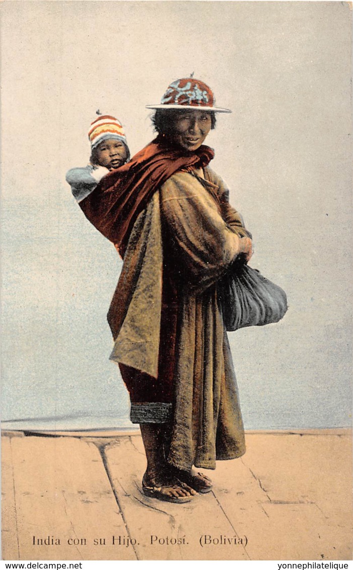 Bolivie - Ethnic V / 71 - India Con Su Hijo - Potoa - Bolivia