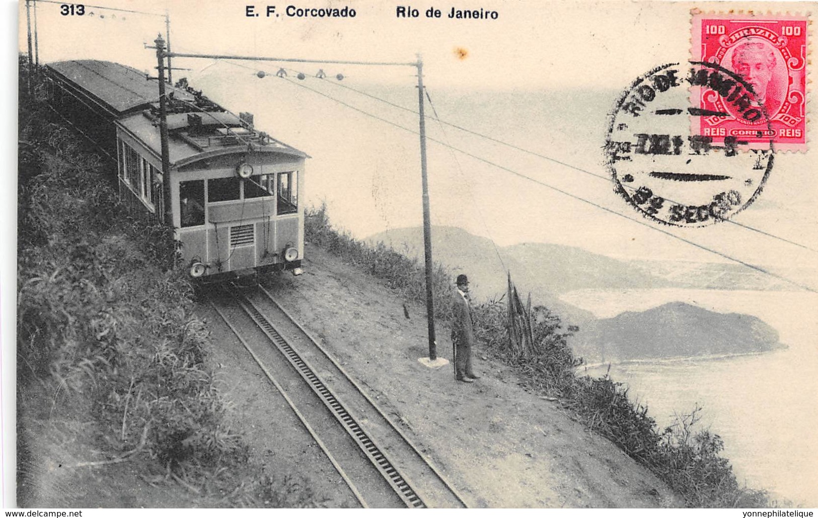 Brésil / Rio De Janeiro - 122 - Corcovado - Belle Oblitération - Rio De Janeiro