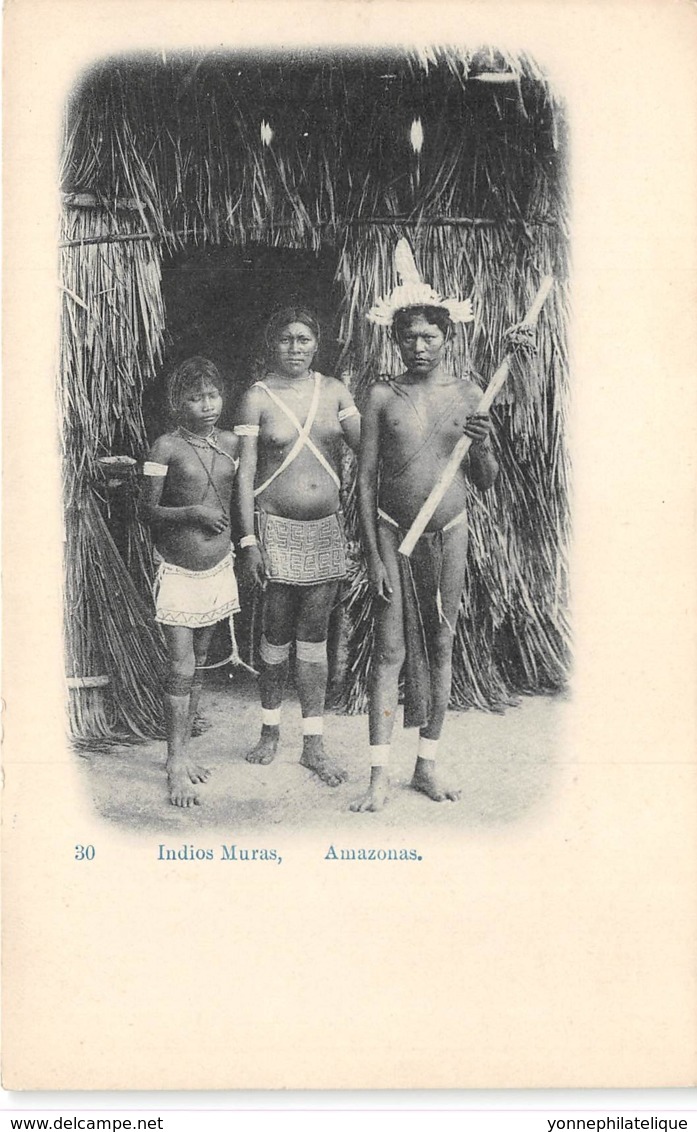 Brésil - Ethnic / 131 - Indios Muras - Amazonas - Cliché Rare - Autres