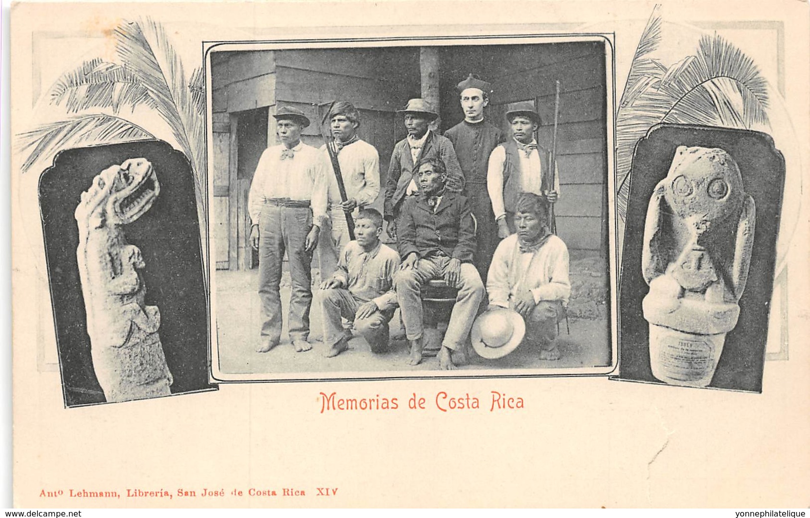 Amerique Du Sud - Indiens / 17 - Memorias De Coasta Rica - Très Beau Cliché - Défaut - état - Costa Rica