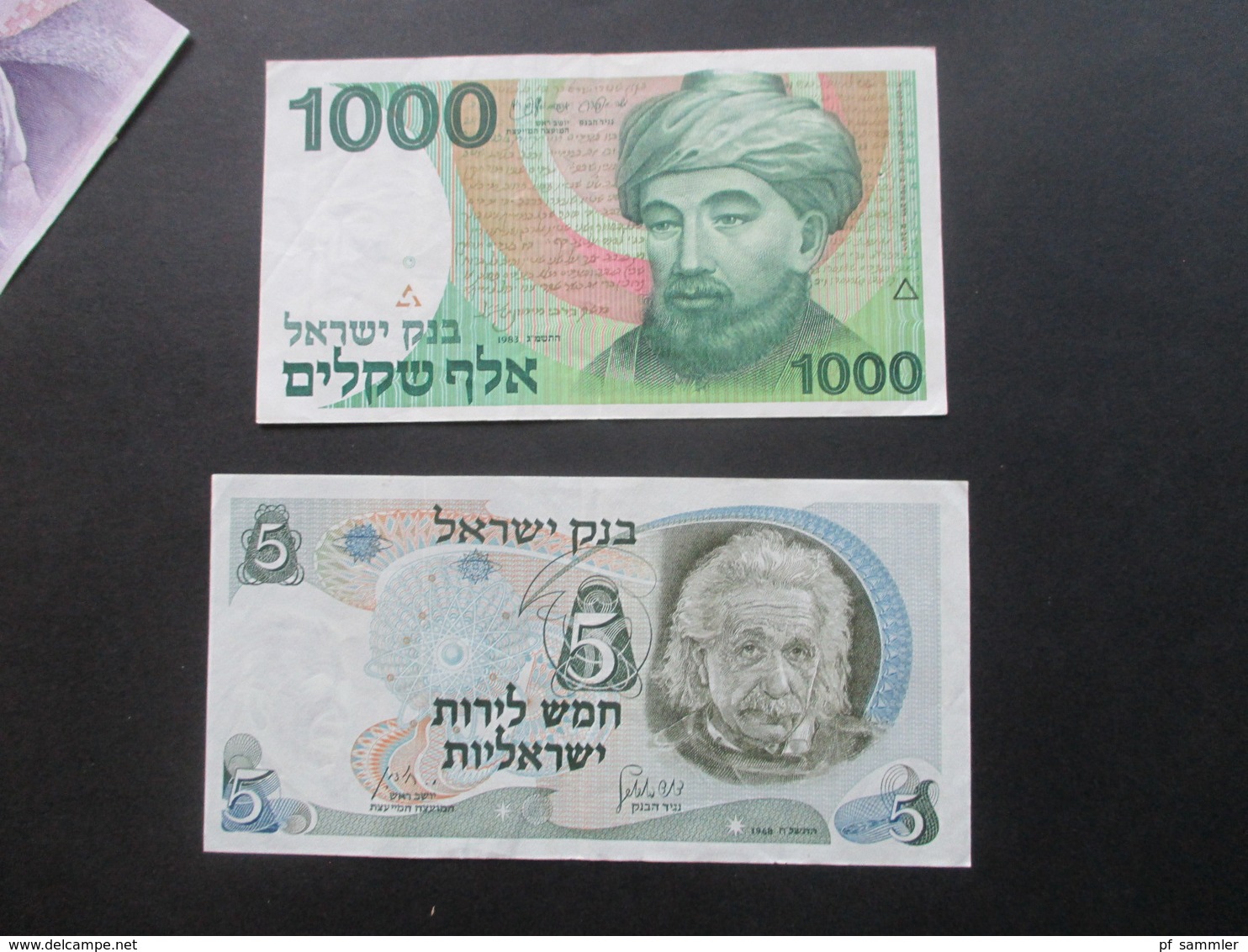 Konvolut Geldscheine / Banknoten naher Osten Syrien / Libanon / Israel / Ägypten 1970er Jahre - 2009 Fundgrube???