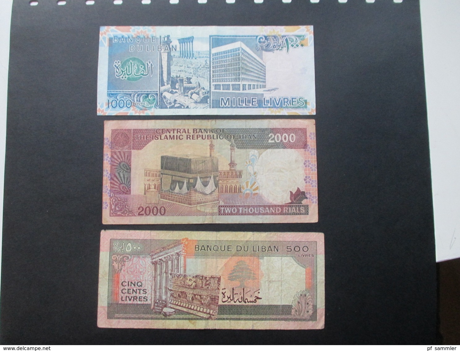 Konvolut Geldscheine / Banknoten naher Osten Syrien / Libanon / Israel / Ägypten 1970er Jahre - 2009 Fundgrube???