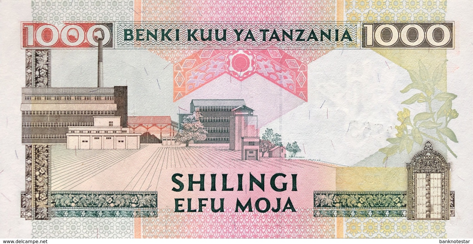 Tanzania 1.000 Shilingi, P-27b (1993) - UNC - Tanzanie
