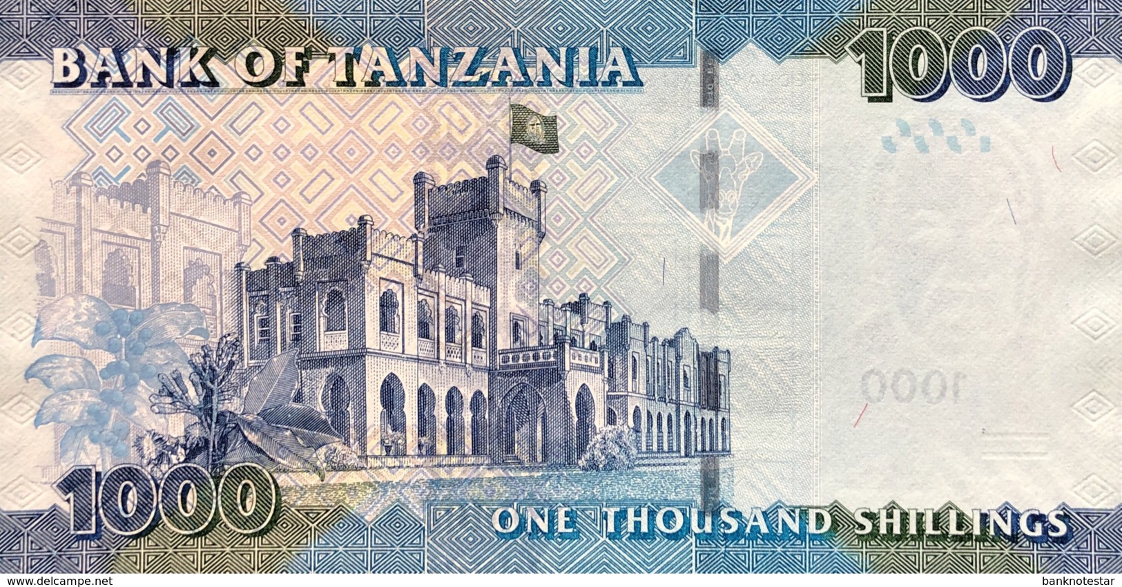 Tanzania 1.000 Shilingi, P-41 (2010) - UNC - Tansania