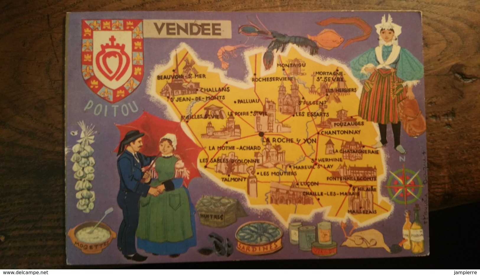 Carte QSL - France - Vendée - St Gilles (85) - Radio Amateur