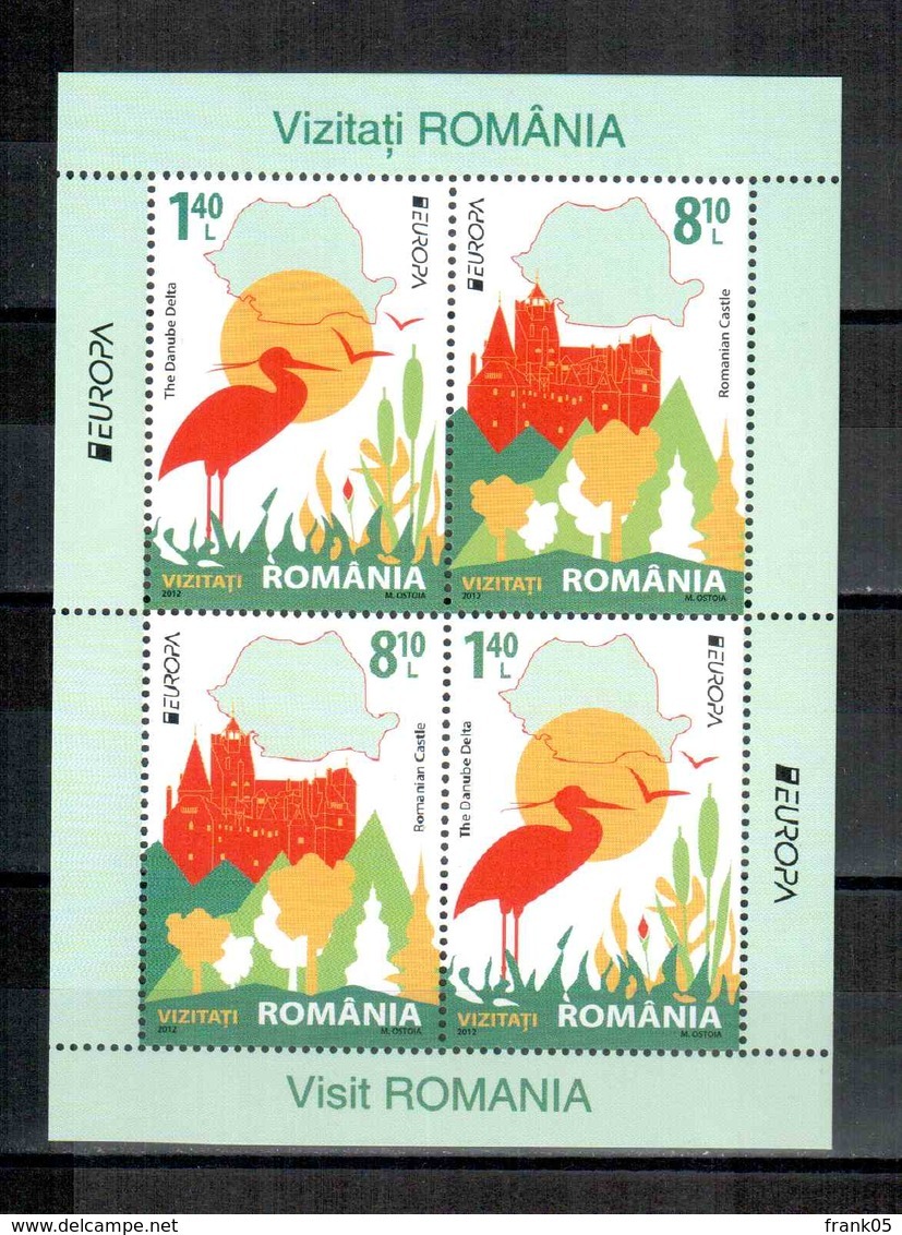 Rumänien / Romania / Roumanie 2012 Block EUROPA ** - 2012