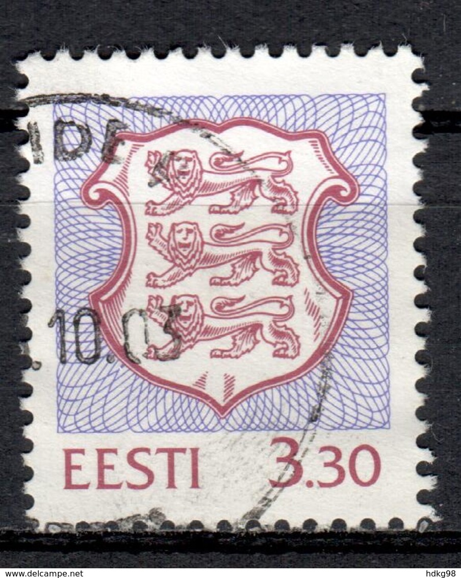 EE+ Estland 1995 1996 Mi 268 289C Wappen - Estland
