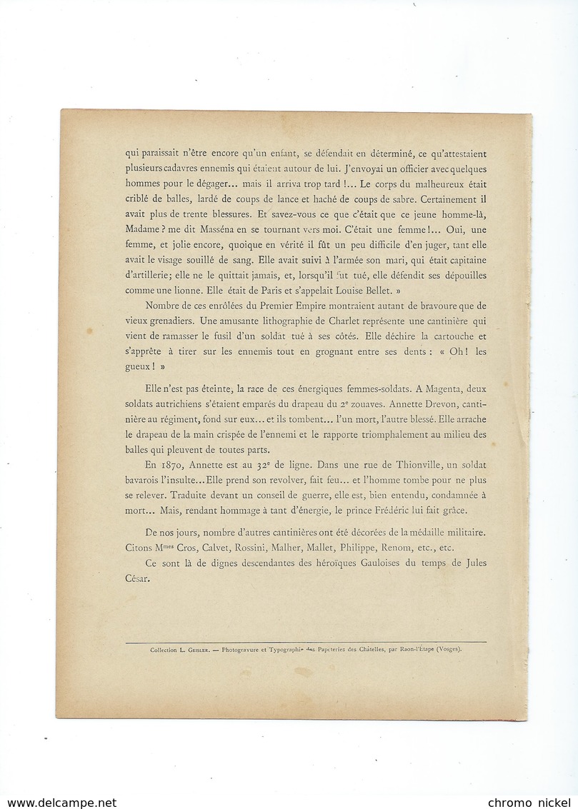 Les Héroïnes Thérèse Figueur (DRAGON)  Protège-cahier Couverture 220 X 175  Bon état 3 Scans - Protège-cahiers