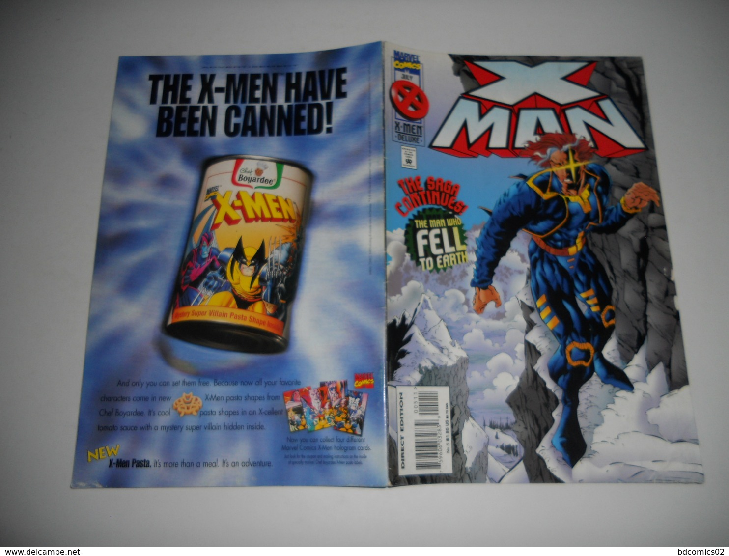 X-Man - X-Men Deluxe N°5 DE 1995 Marvel Comics En V O - Marvel