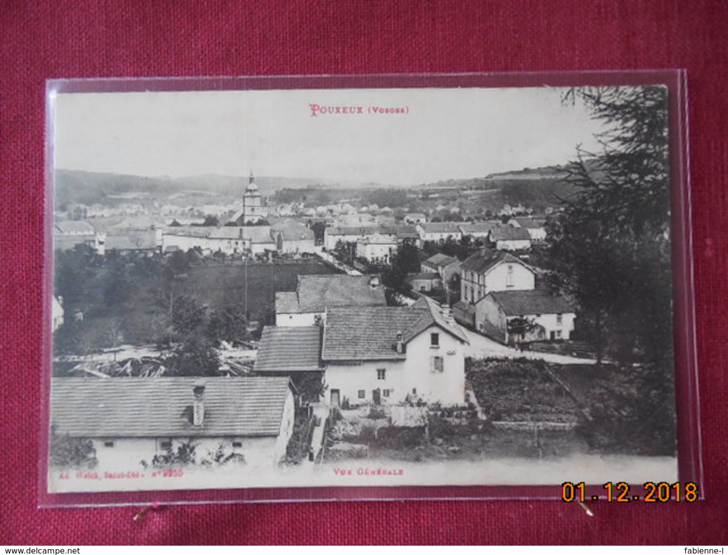 CPA - Pouxeux - Vue Générale - Pouxeux Eloyes