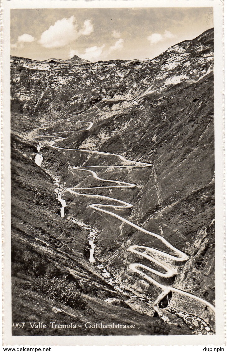 Valle Tremola, Gotthardstrasse - Nicht Gelaufen. (A. & W. Borelli - Airolo) - Airolo