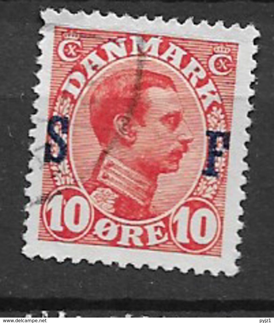 1917 USED Danmark Military Mi 2 - Dienstmarken