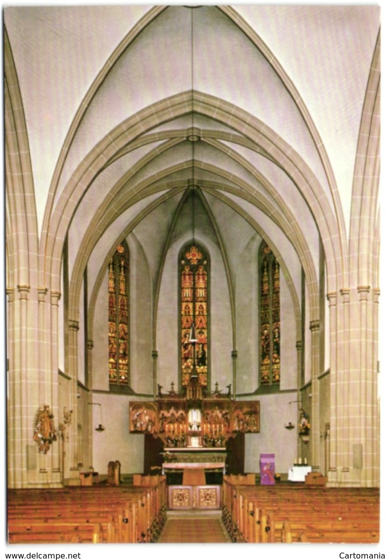 Hausach I. K. - Kath. Stadtkirche St. Mauritius - Hausach